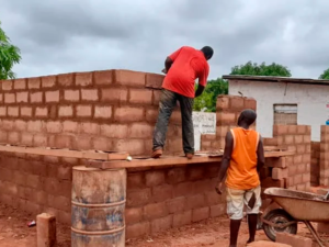 Construção de uma sala de aula