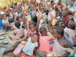 Almoço no projeto Crescer