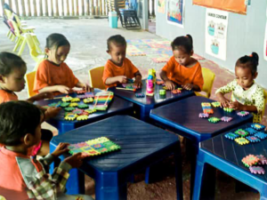 Momento de recreação